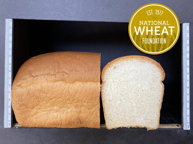 Winners in the National Wheat Yield Contest also have their grain assessed for quality, such as how it performs in a baking test. (Photo courtesy of the National Wheat Foundation)