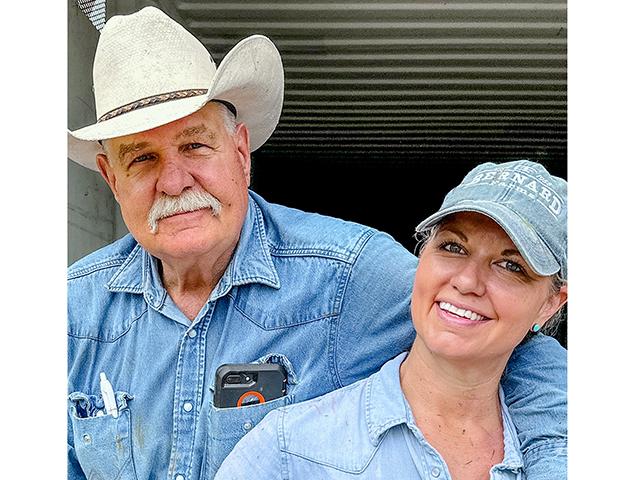 Lawrence and Meredith Bernard. Meredith says if you have someone who needs to know you love them, it's never too late to do it your own sweet way. (DTN photo by Wesley Bernard)