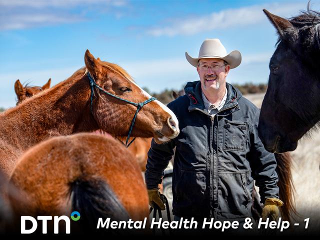 Ranching in rural Nebraska allows ample space for Ryan Sexson to ride his horses, something he's enjoyed since he was baby riding with his mom. (DTN/Progressive Farmer photo by Joel Reichenberger)