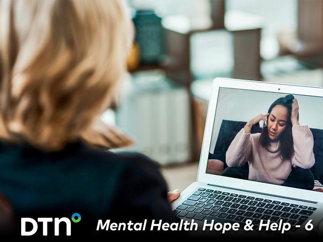 Although broadband internet service can be spotty in rural areas, teletherapy has become more accessible, allowing individuals to receive mental health support remotely. (Getty Images photo illustration)