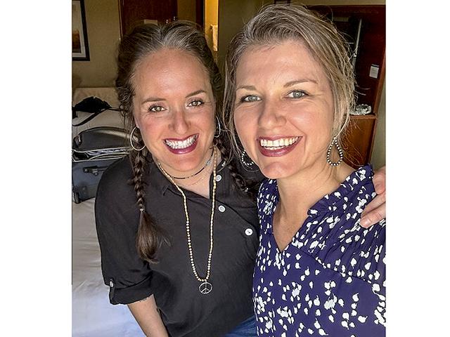 Meredith Bernard (right) and her best friend. (Photo courtesy of Meredith Bernard)
