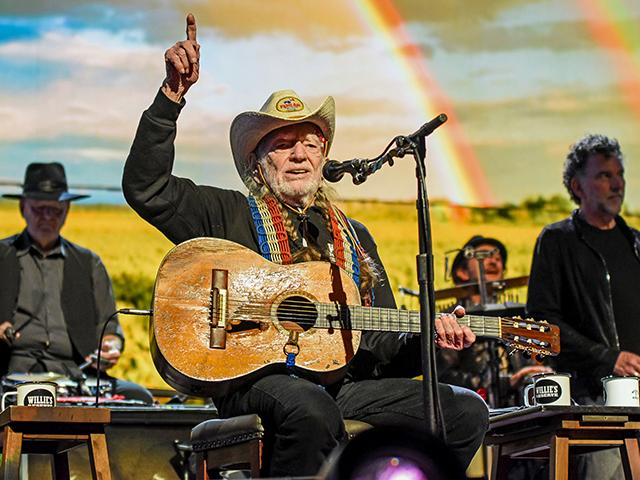 Willie Nelson playing at a Farm Aid concert is always an event highlight. (Photo by Brian Bruner, Bruner Photo)