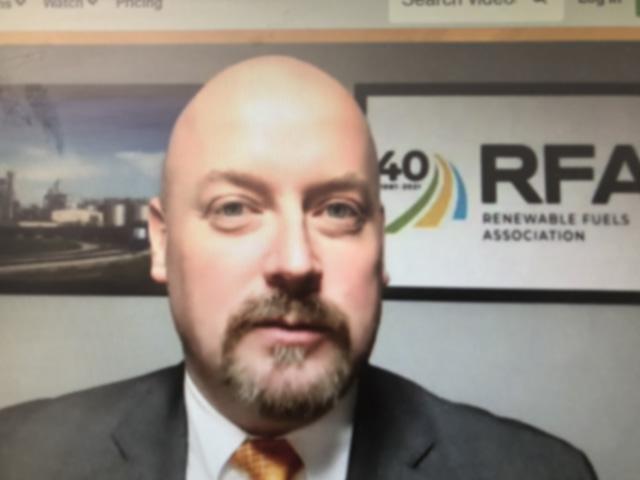 Geoff Cooper, CEO and president of the Renewable Fuels Association, outlined ethanol industry policy concerns ahead of the November election. (DTN file photo)