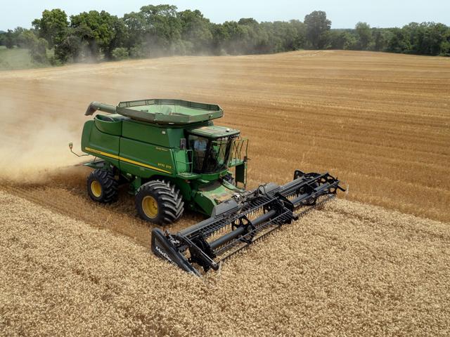 : U.S. wheat farmers who entered the 2025 National Wheat Yield Contest demonstrated their production prowess by growing high-yielding grain. (DTN photo by Jason Jenkins)