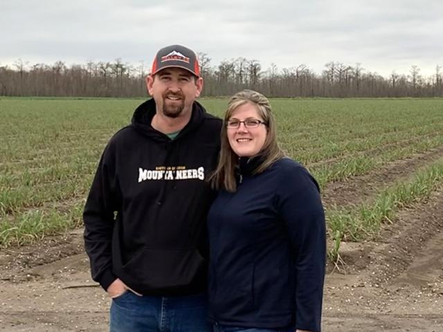 With a yield of 170.63 bpa, Steve VanGrunsven of Forest Grove, Oregon, pictured here with his wife, Anna, earned the title of Bin Buster in the dryland winter wheat category of the 2024 National Wheat Yield Contest. (Photo courtesy of Steve VanGrunsven)