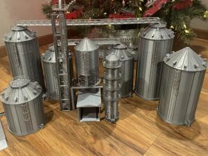 Small Grain Bins Fit Under the Christmas Tree