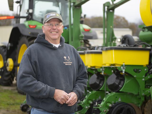 High corn yield honors for 2025 go to David Hula of Charles City, Virginia. His 572.2589 bushel per acre entry topped the National Corn Growers Association Yield Contest. (DTN photo by Joel Reichenberger)