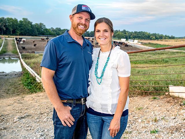 Brian Crock and Lillie Beringer-Crock carry on Lillie's grandfather's legacy with a diverse, sustainable farm, while growing their own family. (Joel Reichenberger)