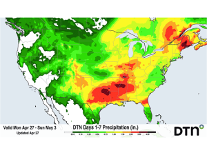 Heavy Rain, Severe Weather Forecast for Drought Areas This Week