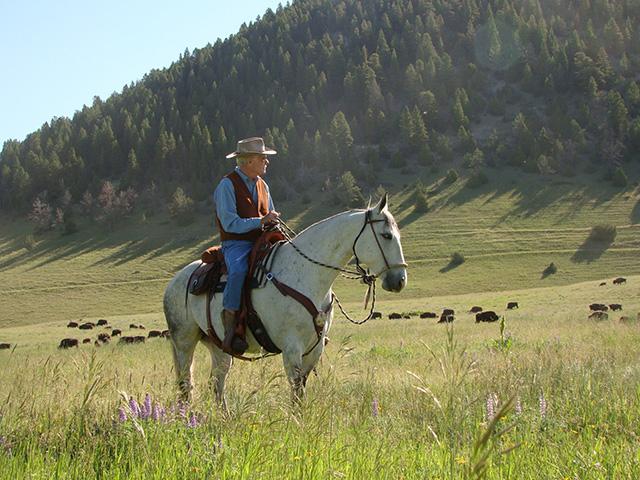 Beyond his media empire, Ted Turner acquired roughly 2 million acres of ranches across Western states. Along with building the country's largest private bison herd, he also focused on conservation and protecting endangered species. His company states that Turner's ranches will be protected from being developed or parceled out. (Photo courtesy of Turner Enterprises)