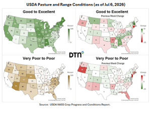Plains and Midwest Pastures See Improvement, But Long-Term Drought Lingers