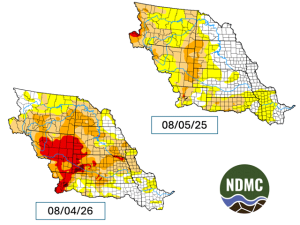 Low Runoff Forecast for the Upper Missouri River Illustrates Northwest Corn Belt Dryness