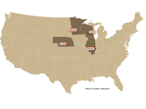 Recent Farmland Sales in Illinois, Minnesota, Nebraska and Wisconsin