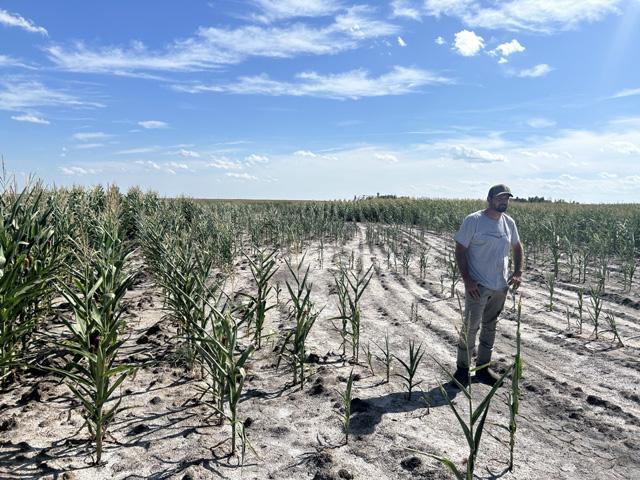 North Dakota farmer Cody Peterson is fighting the U.S. Fish and Wildlife Service over its mapping of wetlands on the farm. (Photo courtesy Jeffrey McCoy)